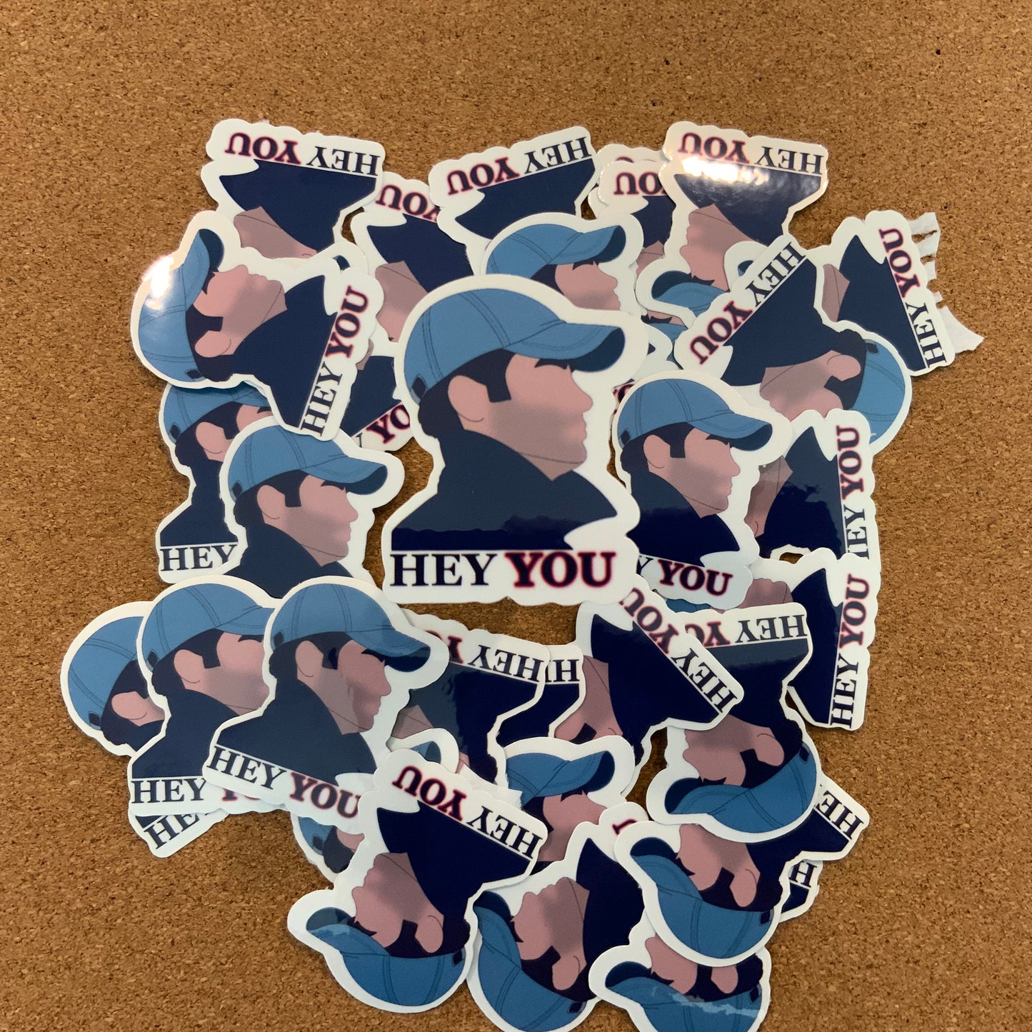 Joe Goldberg Hey You Sticker