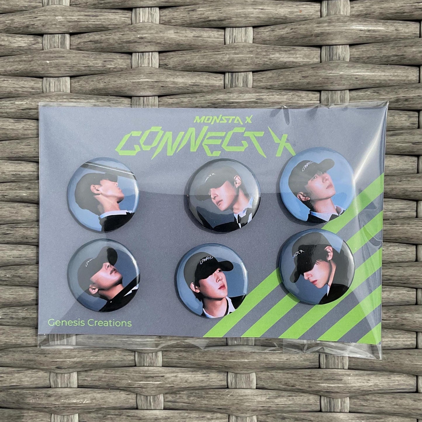 Monsta X | Connect X Button sets