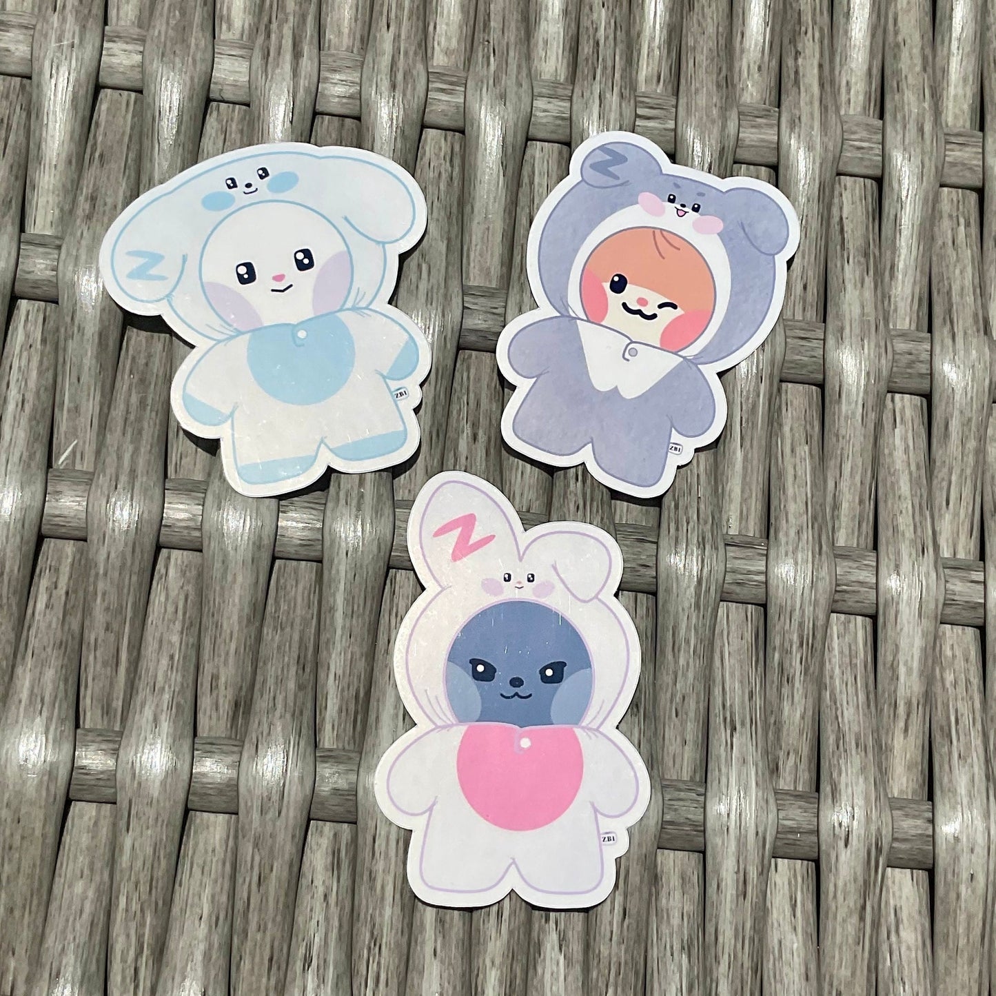 Zeroni Duo Friends Stickers (ZB1)