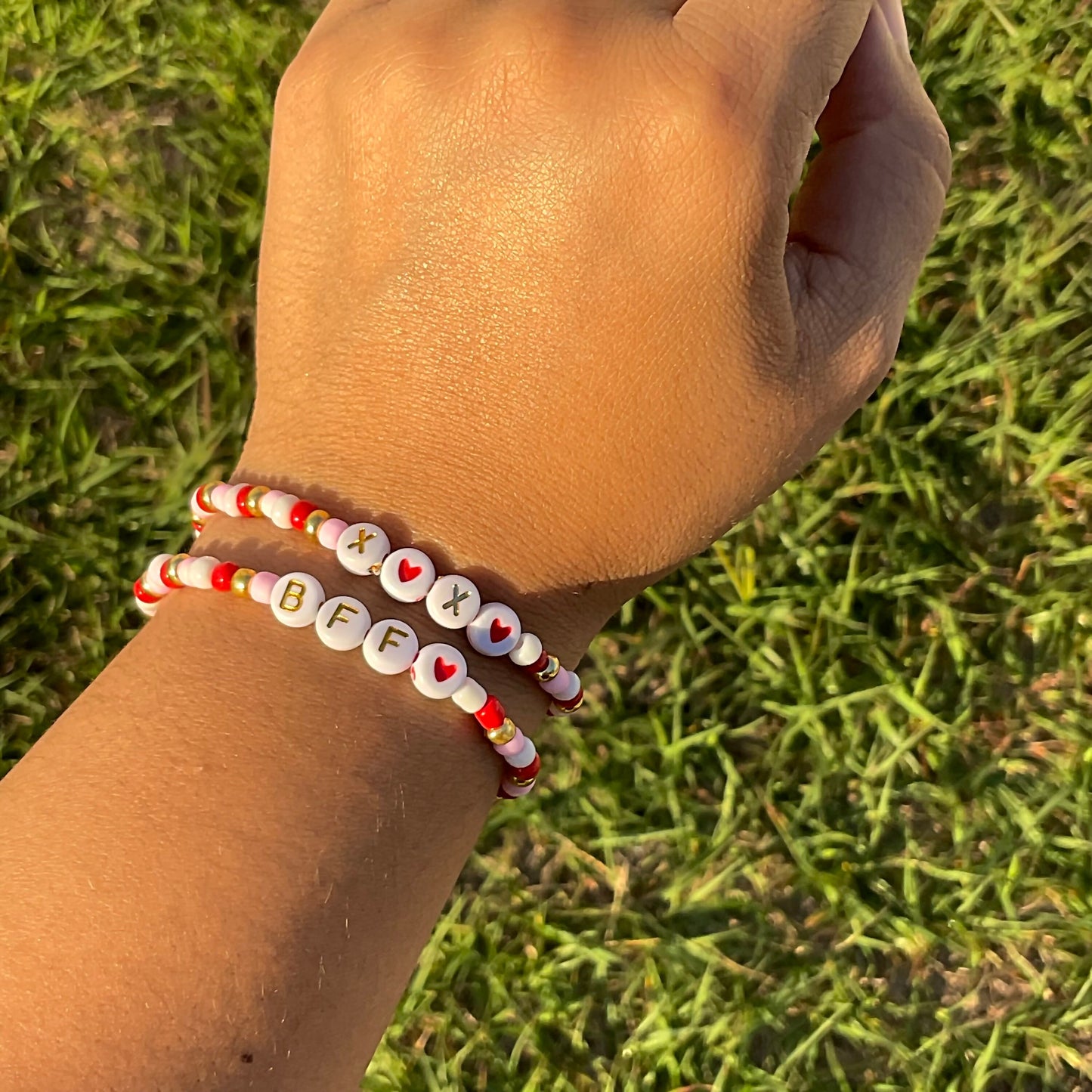XOXO BFF bracelet set