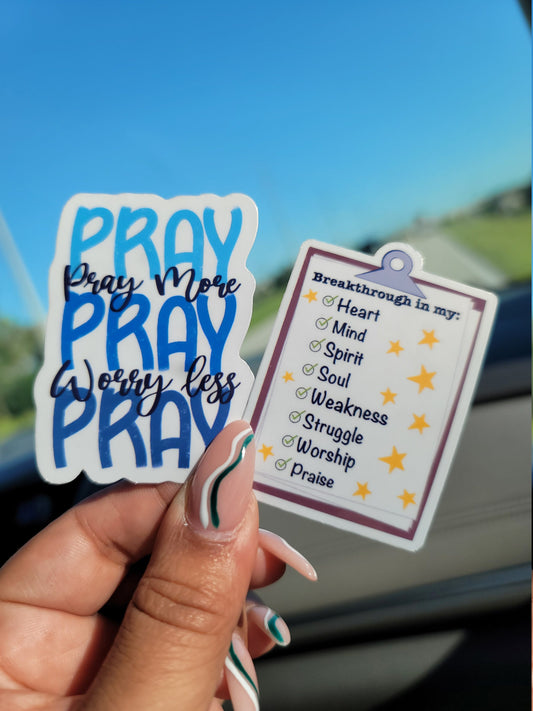 Faith based quotes stickers