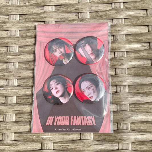 In Your Fantasy mini button sets | Ateez