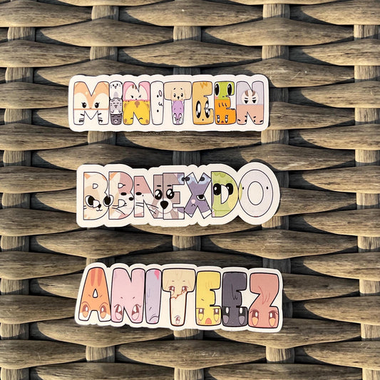 Kpop Characters freebie packs | tour, concert, GO | BTS, Ateez, Stray Kids, Seventeen, BoyNextDoor, TXT, ZeroBaseOne