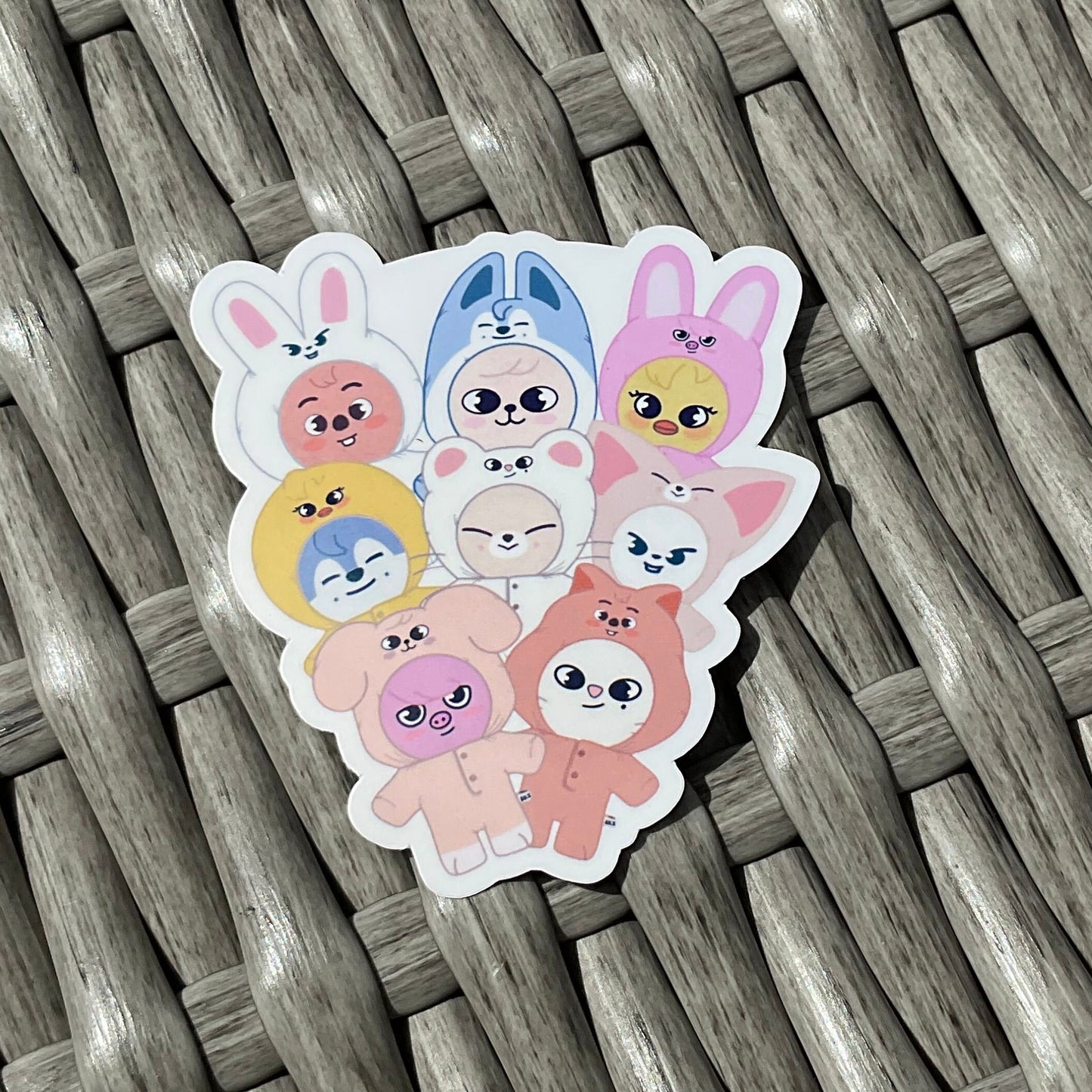 Skzoo Duo Friends stickers (Stray Kids)