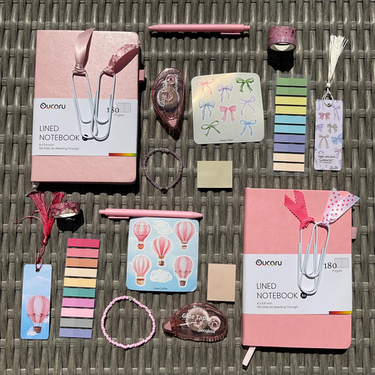 Journal and Stationery Bundle box | Gift set, Birthday, Holidays, Valentine’s Day