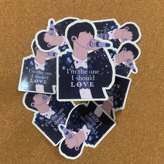 BTS Members stickers inspired by songs with lyrics