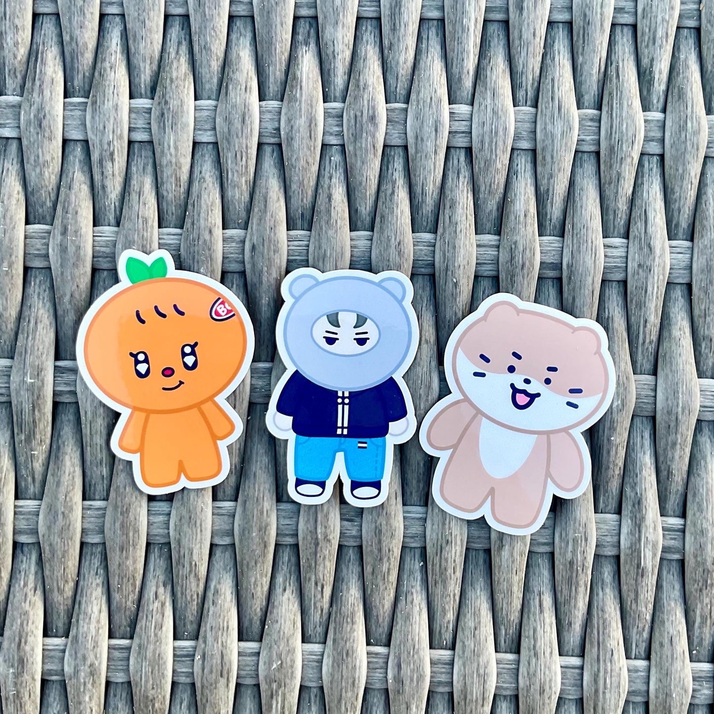 Miniteen stickers and sticker sheet (Seventeen)