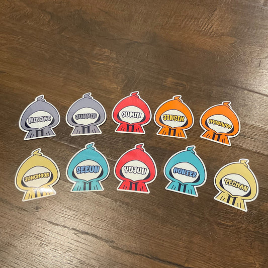 Xikers | Tricky Character Logo sticker