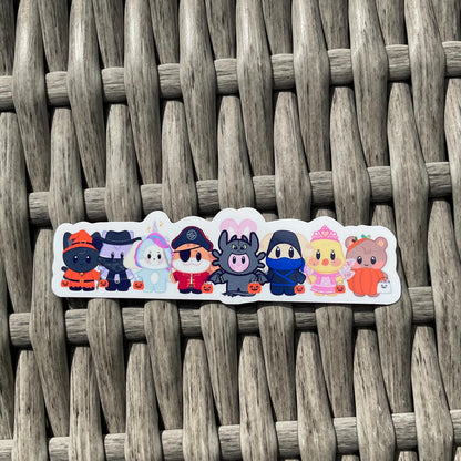 Aniteez Spooky Friends Stickers and Sticker sheet
