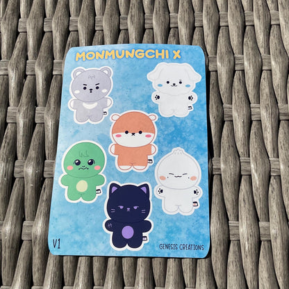 MONMUNGCHI X Stickers and stricken sheets | Monsta X