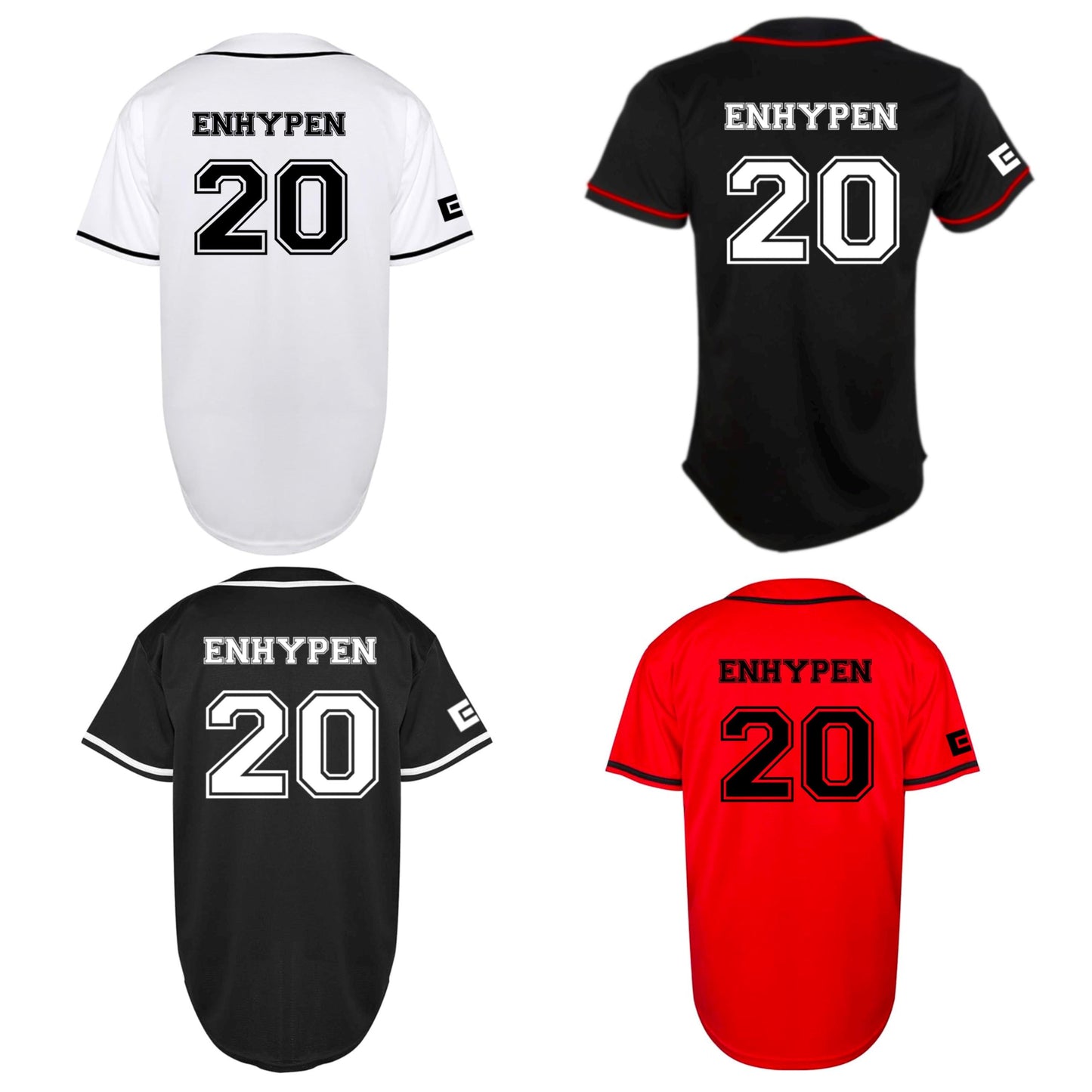 Enhypen Walk the Line  Baseball Jersey