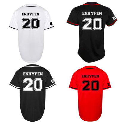 Enhypen Walk the Line  Baseball Jersey