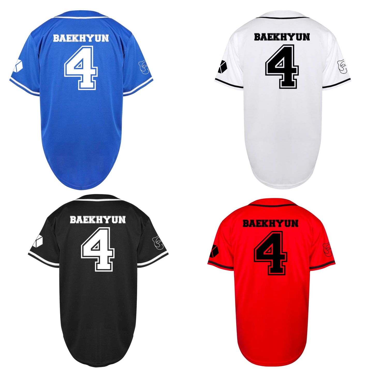Baekhyun Baseball Jersey