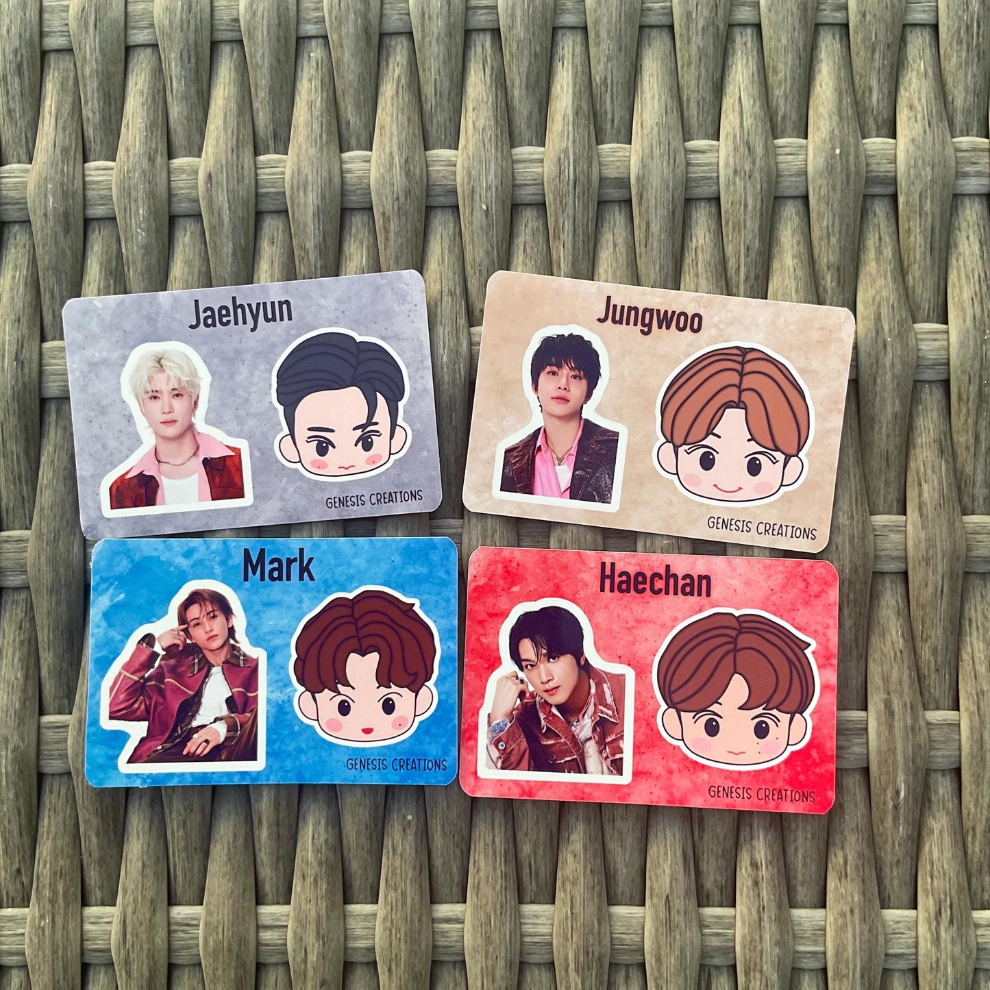 NCT 127 x NCT Zone mini sticker sheets