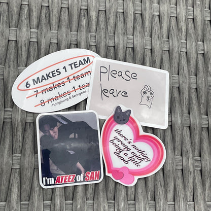 Ateez inspired stickers