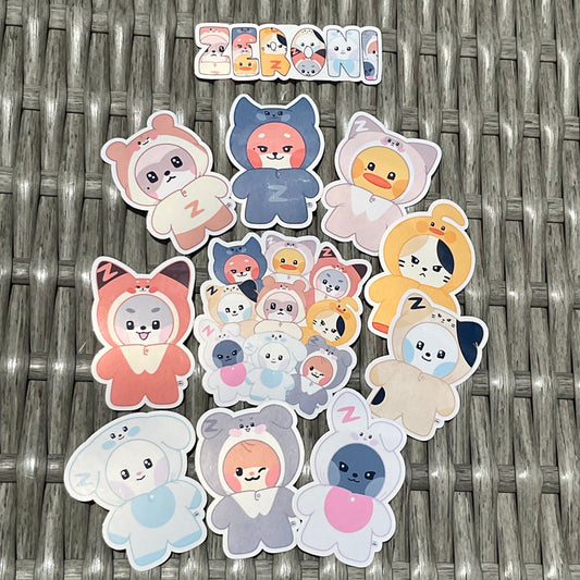 Zeroni Duo Friends Stickers (ZB1)