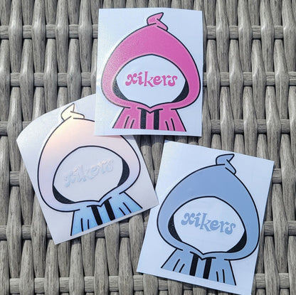 Xikers Tiricky Character logo decals