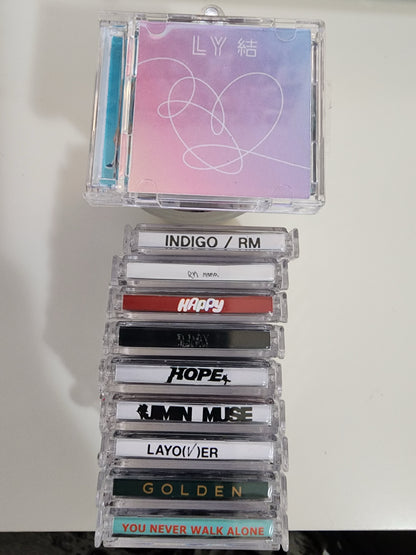 Kpop Mini Album keychains with NFC tag
