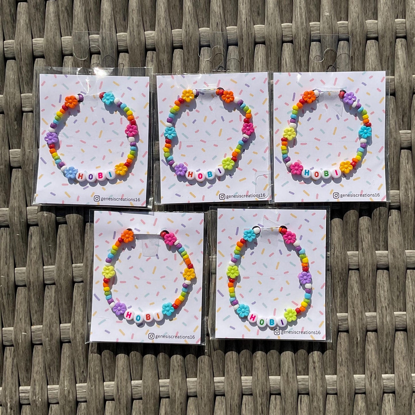 BTS | Hobi colorful bracelets