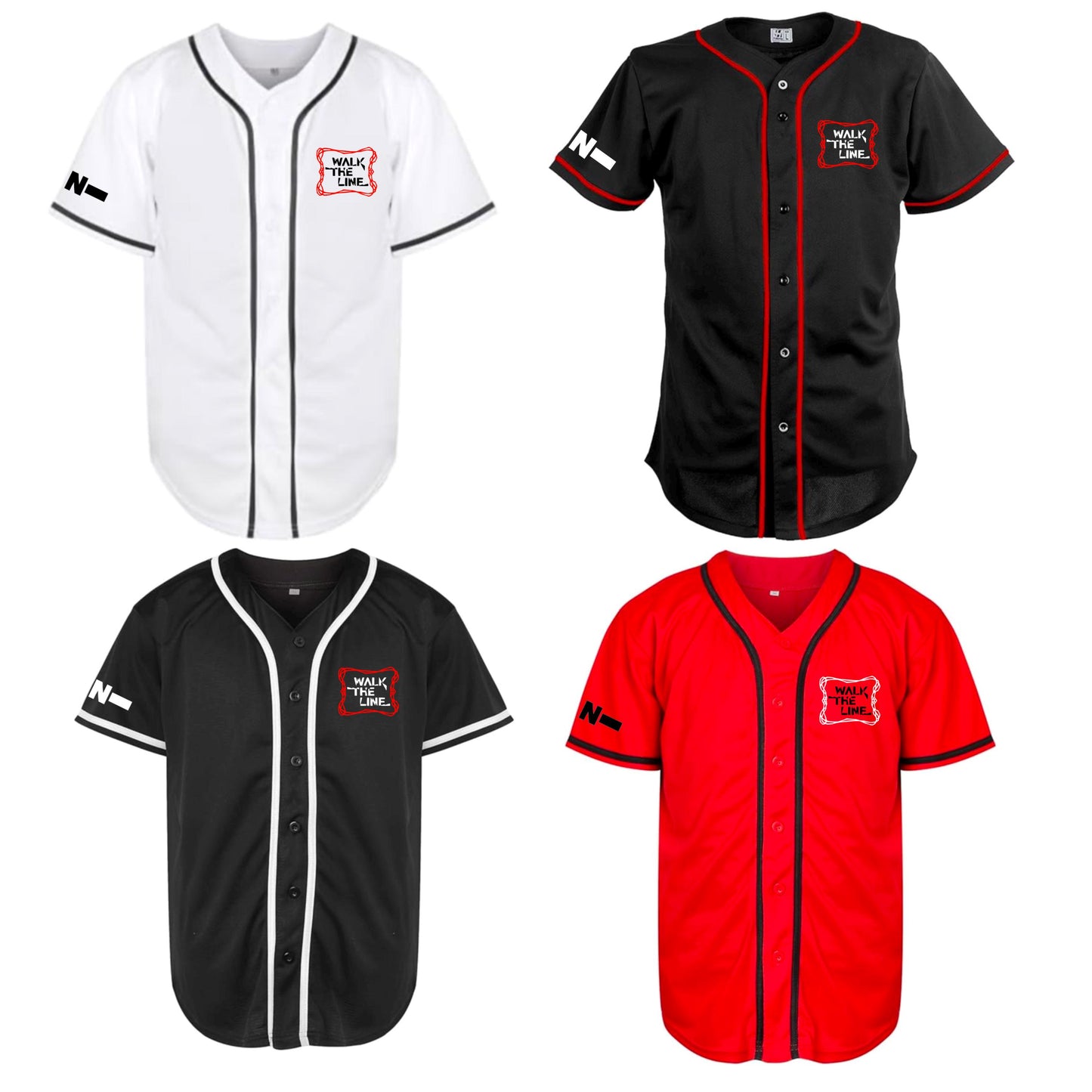 Enhypen Walk the Line  Baseball Jersey