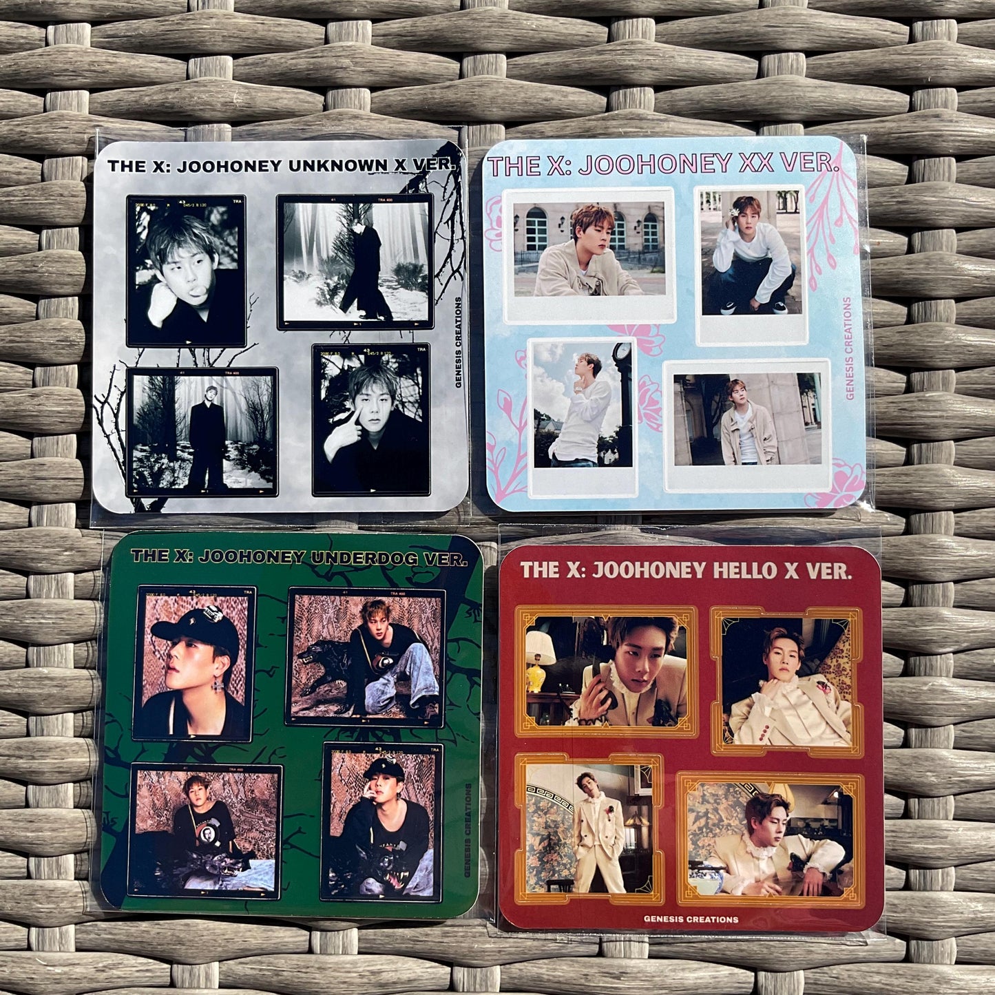 Monsta X | The X mini sticker sheets