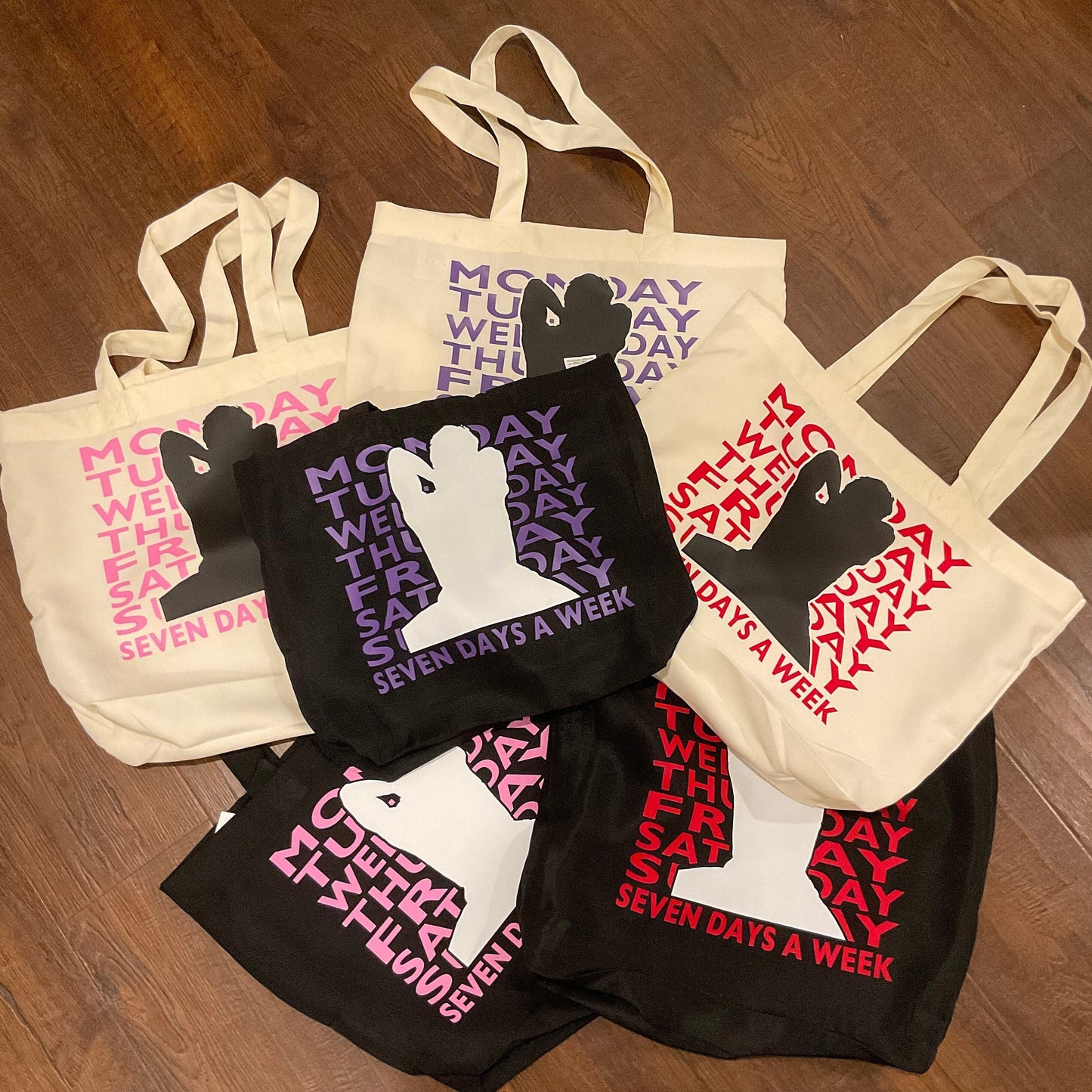 Jungkook Seven Days a Week Polyester Tote bag