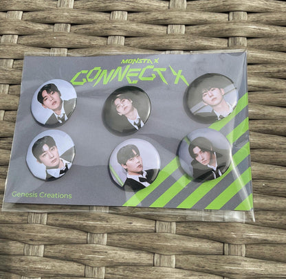Monsta X | Connect X Button sets