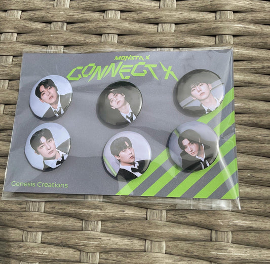 Monsta X | Connect X Button sets