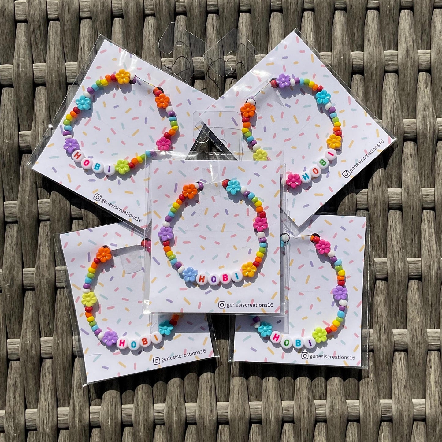 BTS | Hobi colorful bracelets