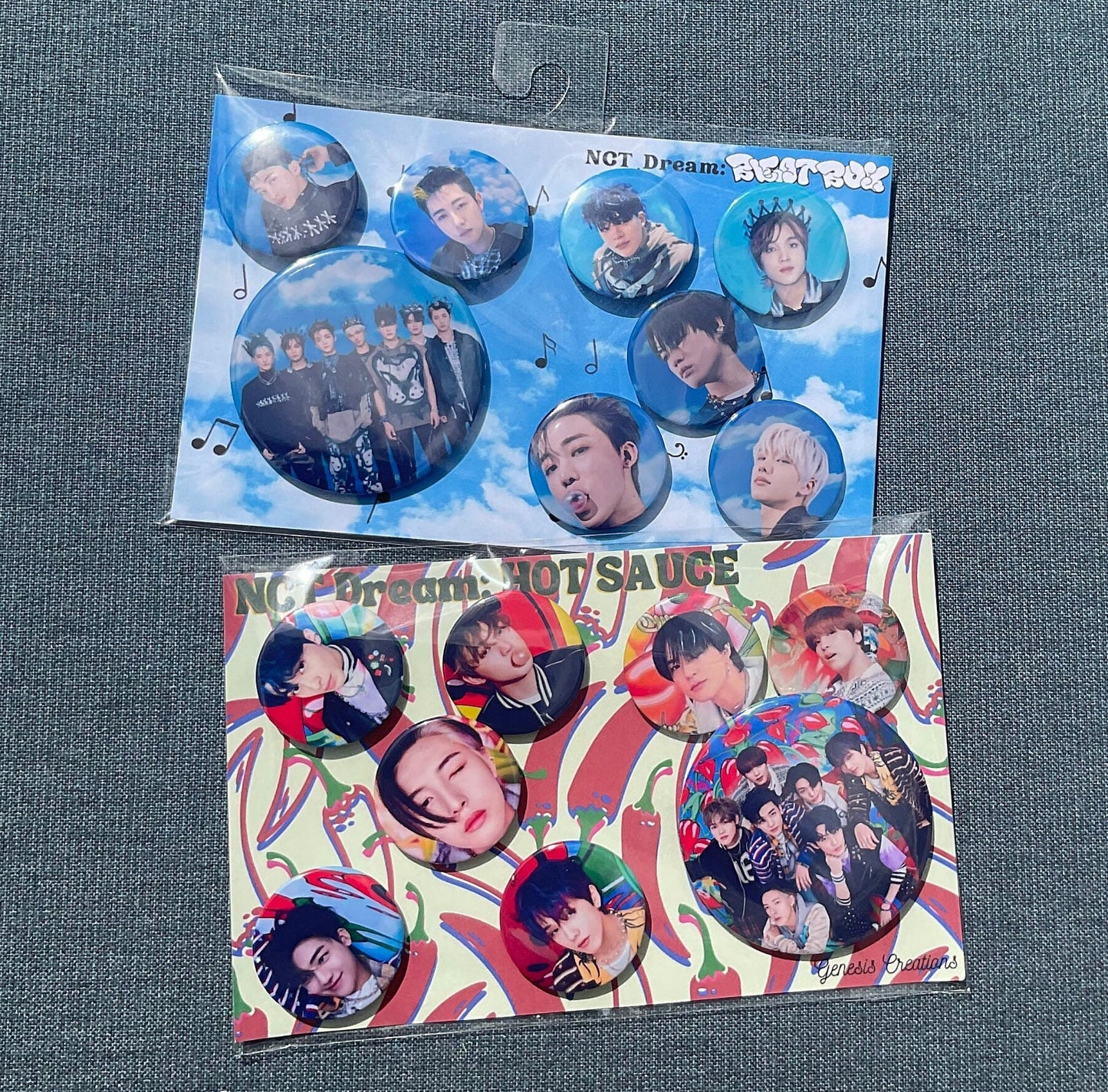 NCT/NCT Dream group button set