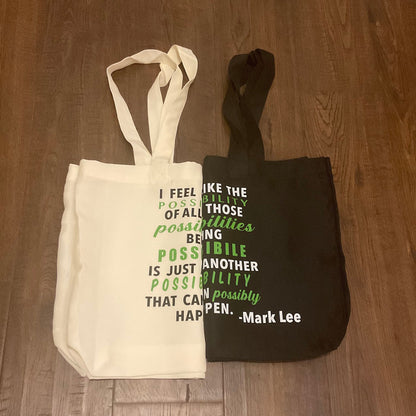 NCT Mark Lee Possibilities tote bag