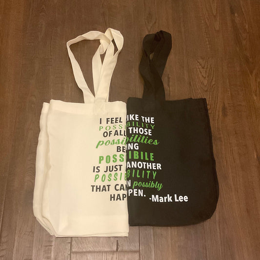 NCT Mark Lee Possibilities tote bag
