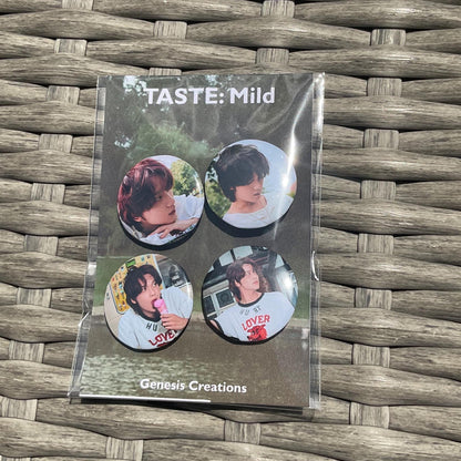 NCT | Haechan Taste mini button set