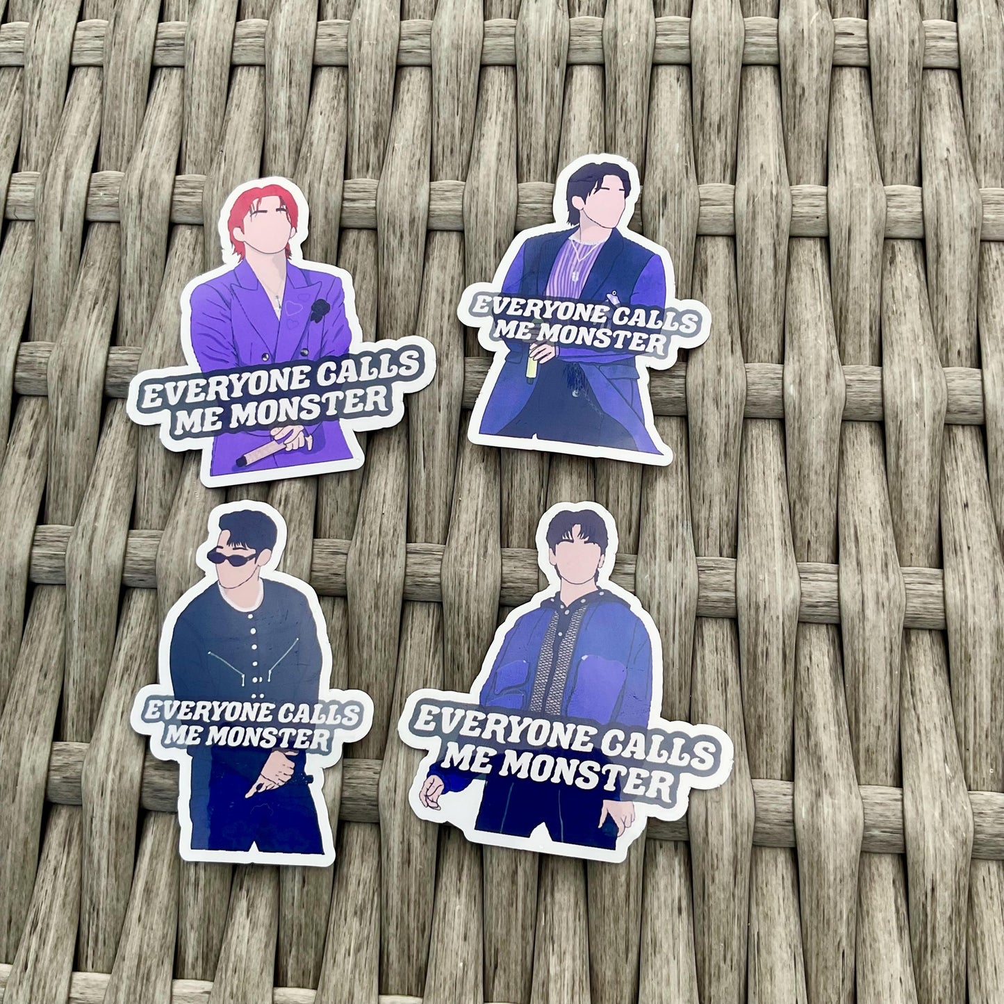 Seventeen Hip Hop unit | Monster lyrics stickers and sticker pack