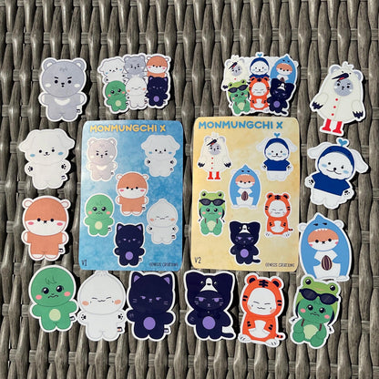 MONMUNGCHI X Stickers and stricken sheets | Monsta X