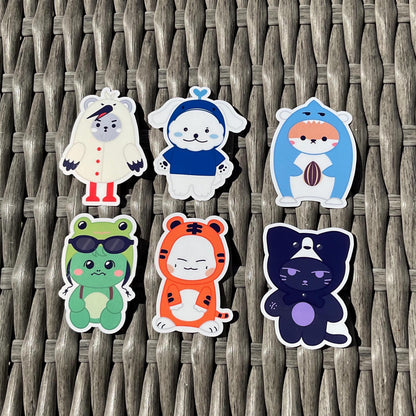MONMUNGCHI X Stickers and stricken sheets | Monsta X