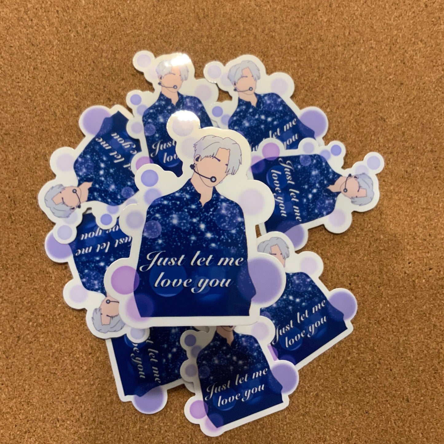 BTS Members stickers inspired by songs with lyrics