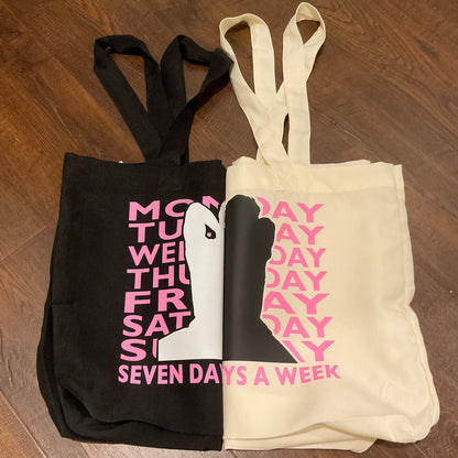 Jungkook Seven Days a Week Polyester Tote bag
