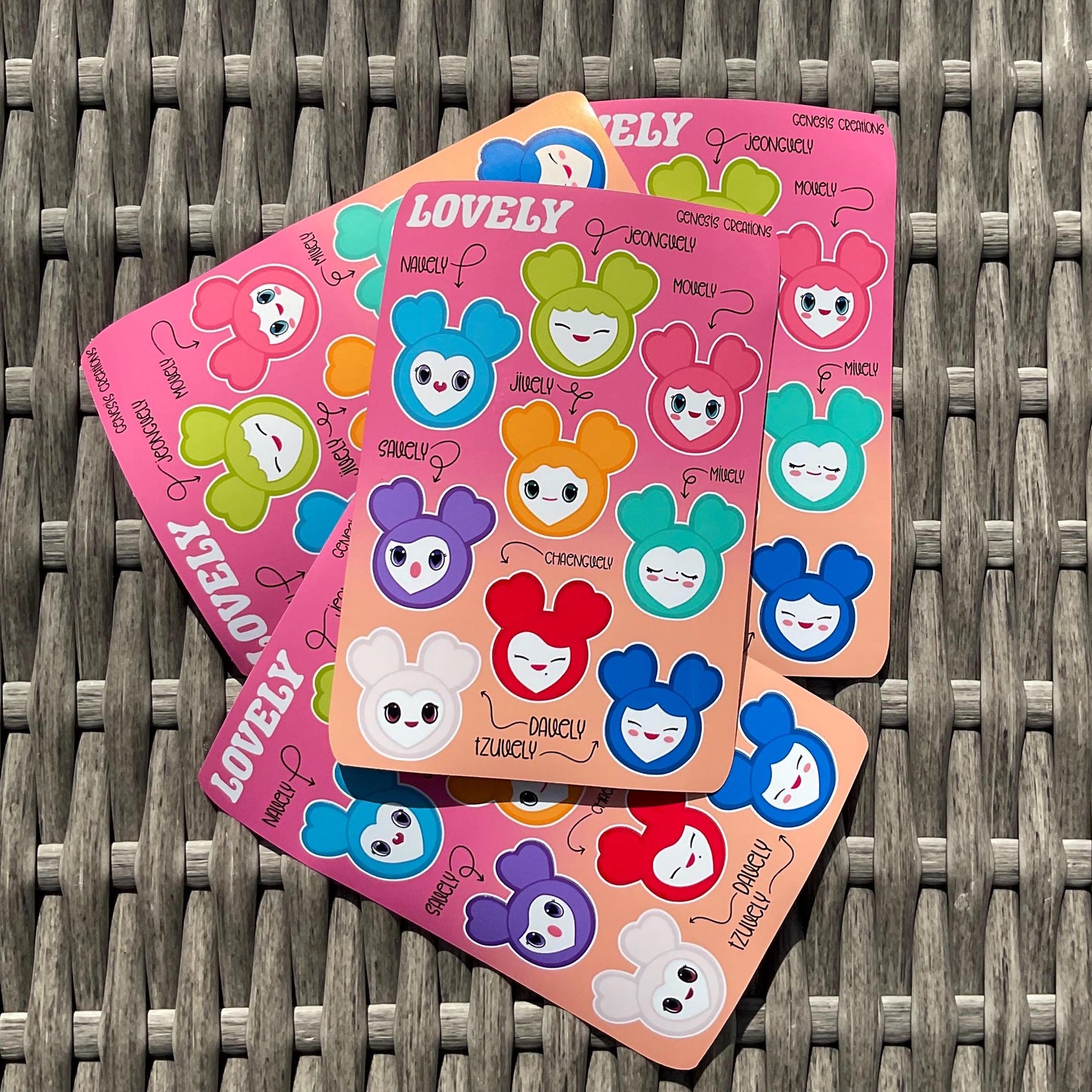 Twice | Lovely sticker sheet