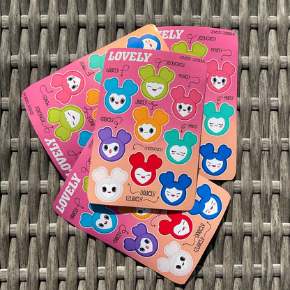 Twice | Lovely sticker sheet