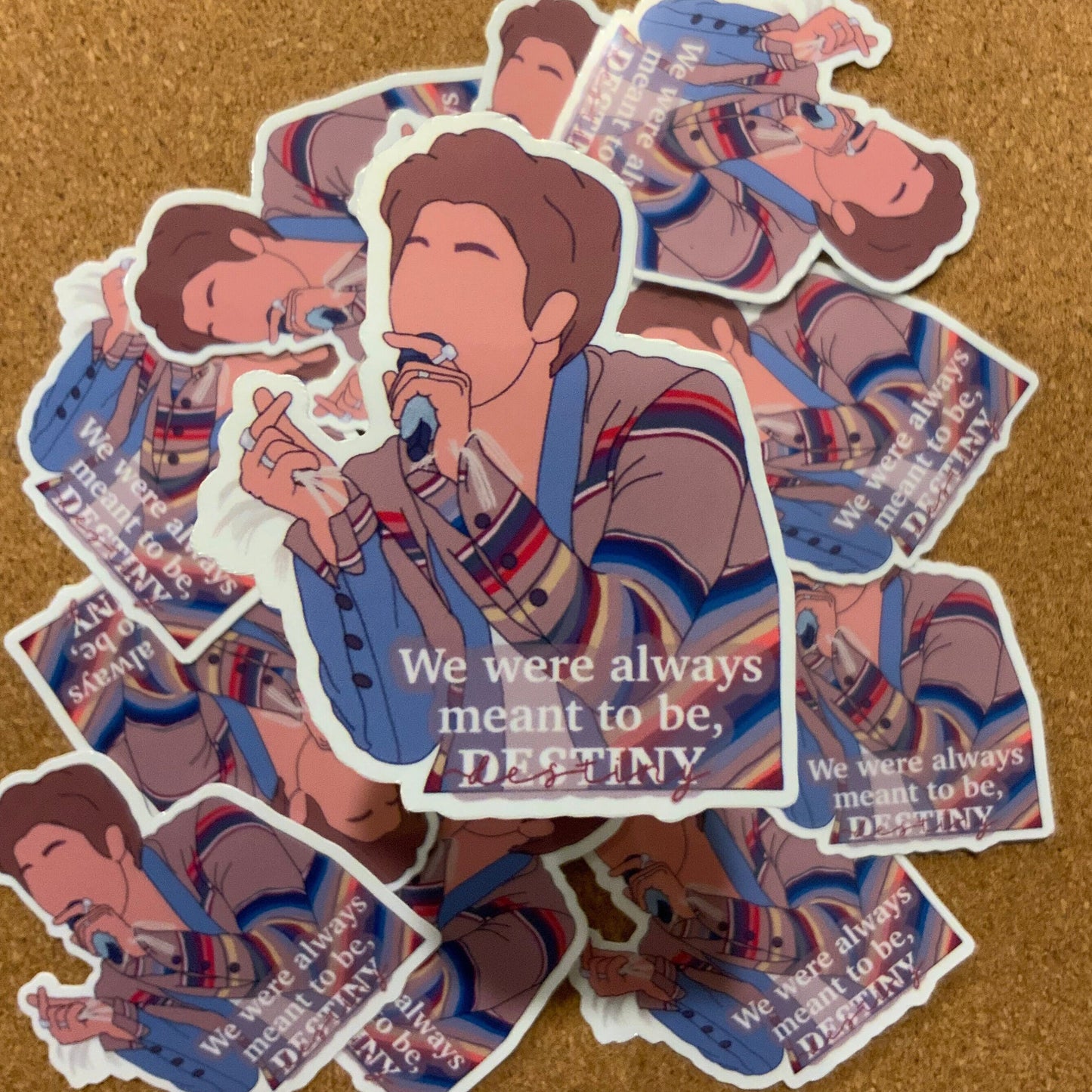 BTS Members stickers inspired by songs with lyrics