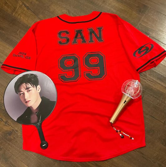 Ateez Baseball Jersey
