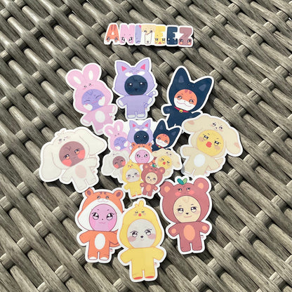 ANITEEZ Duo Friends Stickers (Ateez)