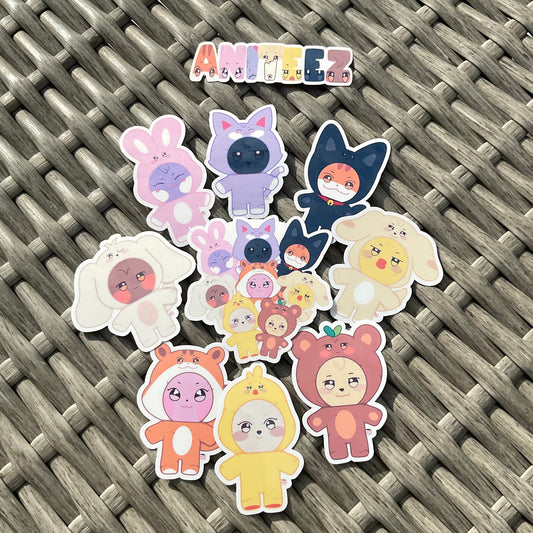ANITEEZ Duo Friends Stickers (Ateez)