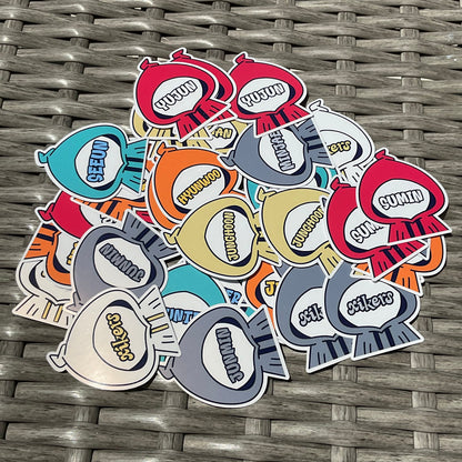 Xikers | Tricky Character Logo sticker