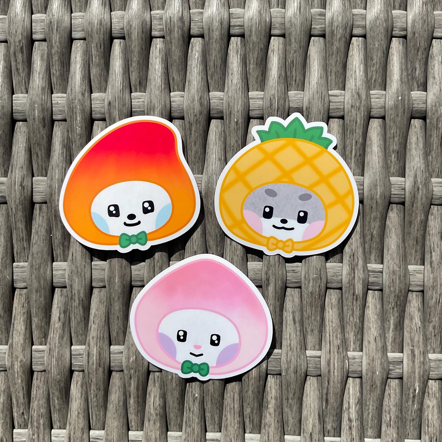 ZB1 | Zeroni Fruity Friends stickers and sticker sheet