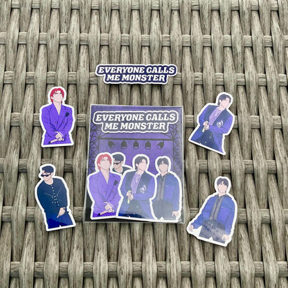 Seventeen Hip Hop unit | Monster lyrics stickers and sticker pack