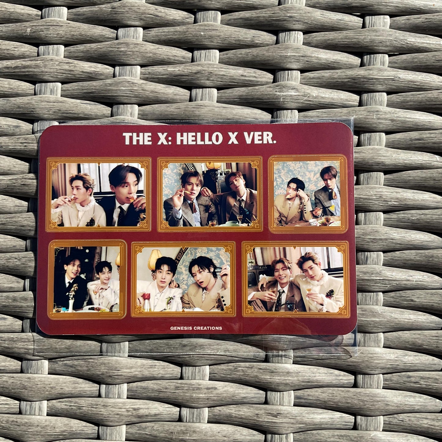 Monsta X | The X mini sticker sheets