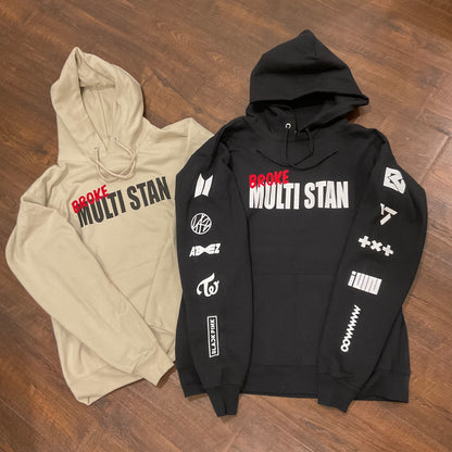 Kpop (Broke) Multi Stan Hoodie