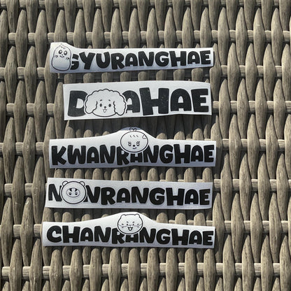 Seventeen | Miniteen “hae” vinyl decals